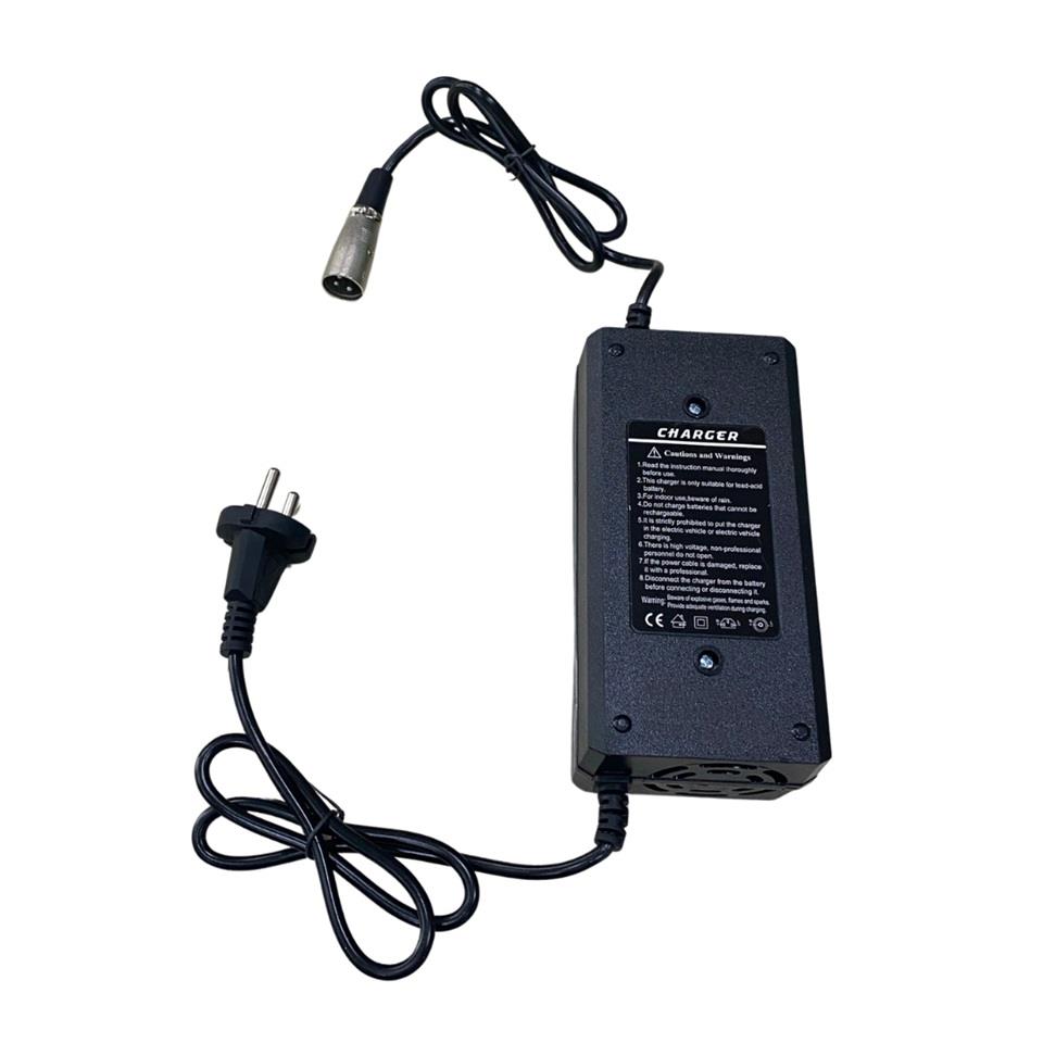 24V ENGELLİ ARACI ŞARJ REDRESÖRÜ (AKÜ ŞARJ CİHAZI) (ADAPTÖRÜ) OTOMATİK IŞIKLI 5 A