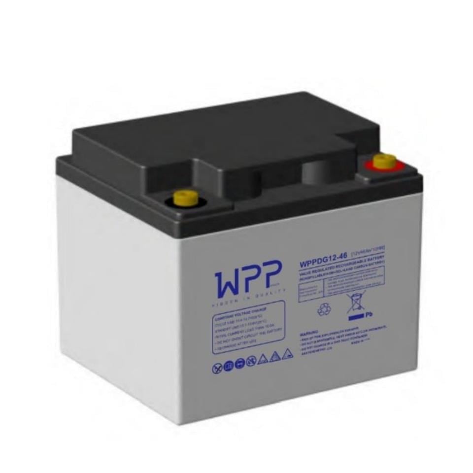 WWP 12V 46 AH ENGELLİ ARAÇ AKÜSÜ JEL (197*165*175) 