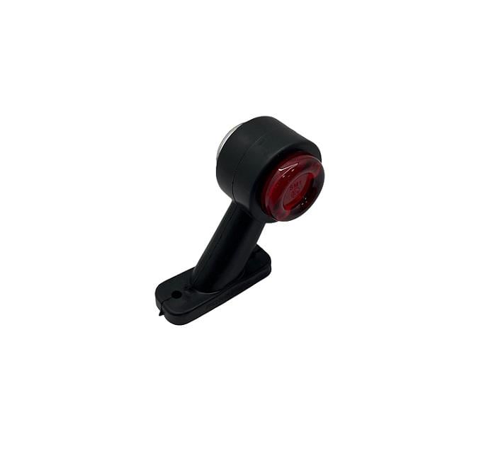 12V-24V MİNİ BOYNUZ LAMBASI DÜZ (12 LEDLİ) (KIRMIZI-BEYAZ)