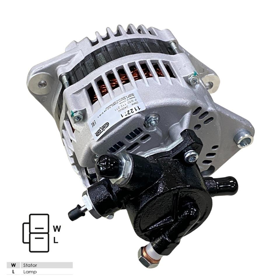 12V ALTERNATÖR DİNAMO HITACHI TİPİ 110 A (W-L) (VAKUMLU) OPEL ASTRA/COMBO/CORSA/VECTRA 1.7 DİZEL