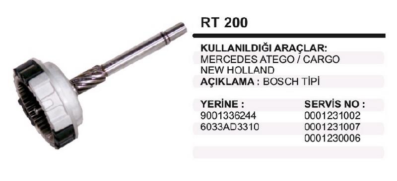 MARŞ REDÜKTÖR DİŞLİ MİLİ (PLANET) BOSCH TİPİ BMM (4 PİMLİ)