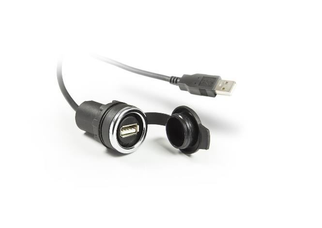 TELEFON ŞARJ CİHAZI (USB) (1.5 MT KABLOLU) (KAPAKLI) (22 MM)