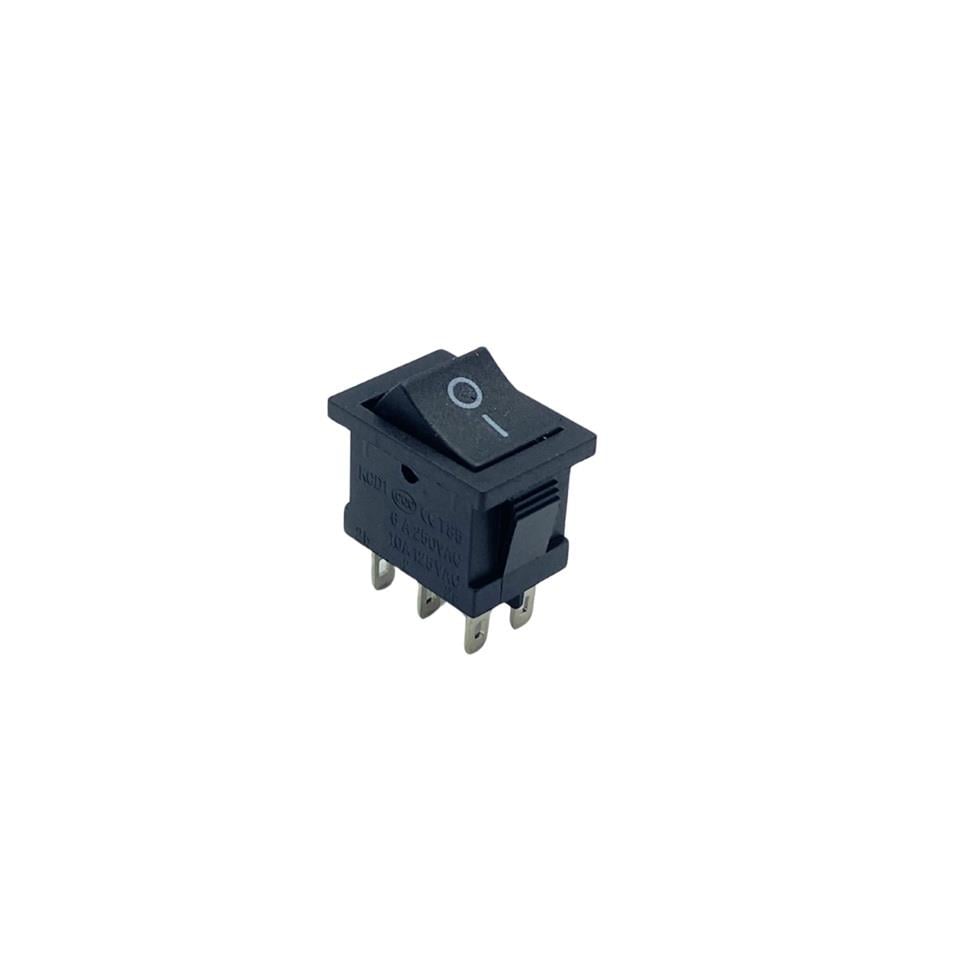 TUŞLU ANAHTAR MİNİ (6 FİŞ) (ON-OFF) (6A 250V / 10A 125V AC)