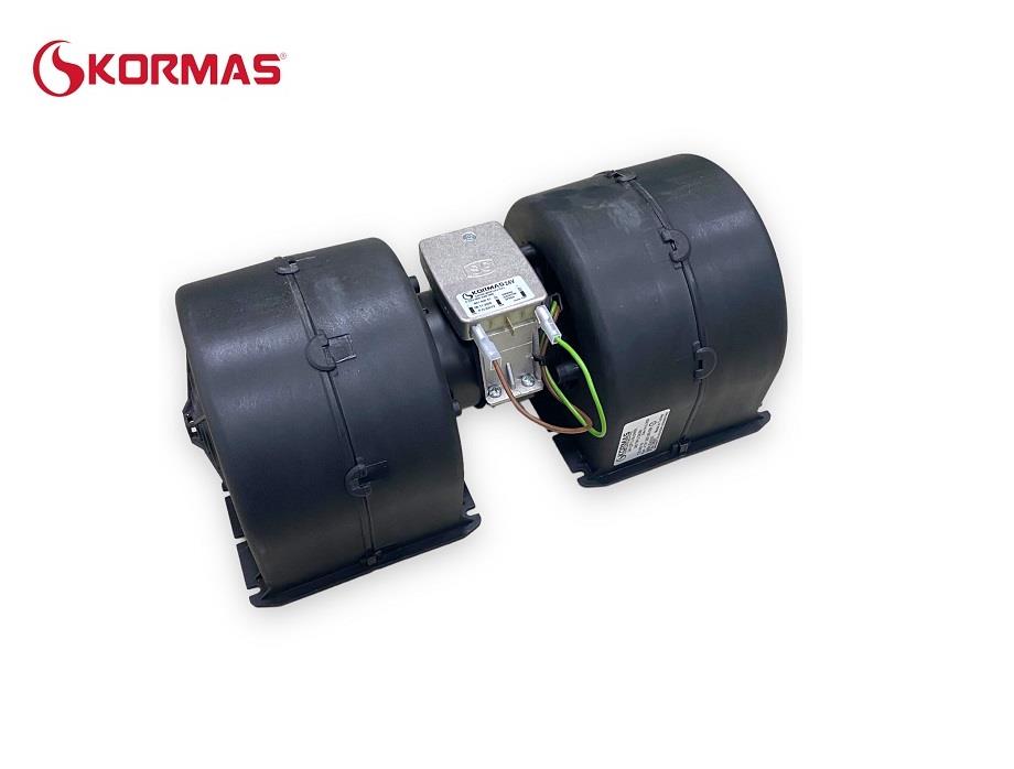 KORMAS 24V KALORİFER MOTORU ORTA TİP (BLOWER) (345*148 MM) (3 DEVİR)