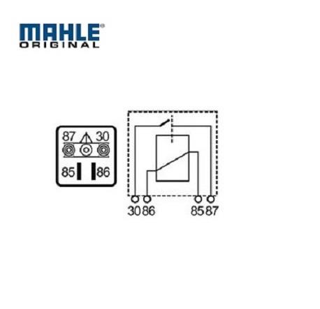 MAHLE 12V RÖLE 4 UÇLU 100 A (BÜYÜK TİP) (30-85-86-87)