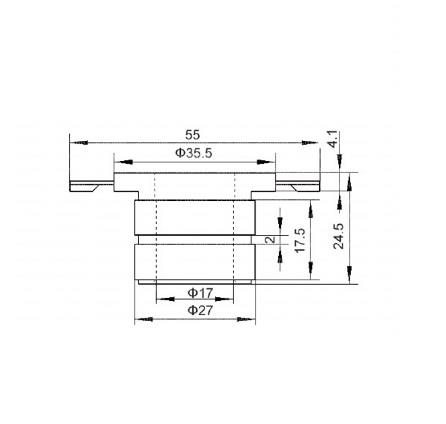 ALTERNATÖR ROTOR BAKIRI LUCAS TİPİ BMC FATİH/LEVEND/PROFESYONEL-JCB