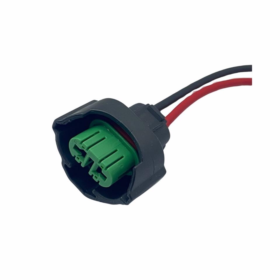 H9/H11 AMPUL SOKETİ (KABLOLU) (KAPALI TİP) YEŞİL