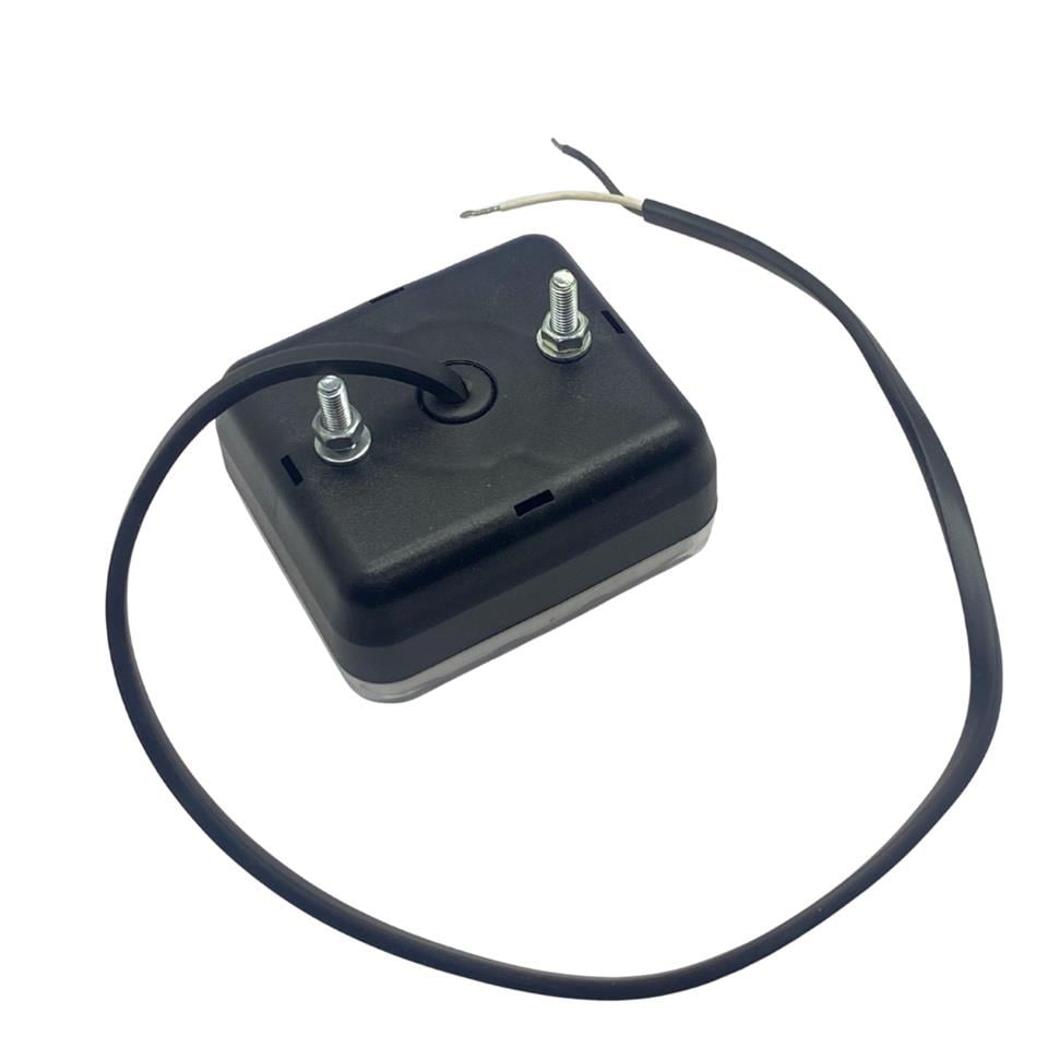 FRISTOM 12V-24V ARKA SİS LAMBASI (ŞEFFAF-KIRMIZI) (16 LEDLİ) (78*68 MM) E9