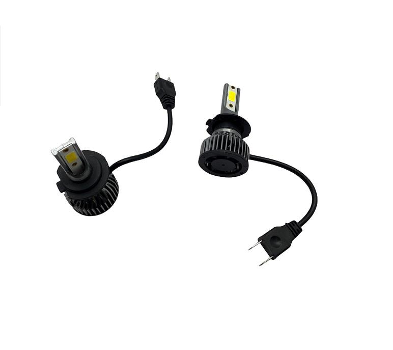 12V-24V H7 COB LED XENON FAR AMPUL SETİ 2000K 8000 LÜMEN (ALTIN SARI) 