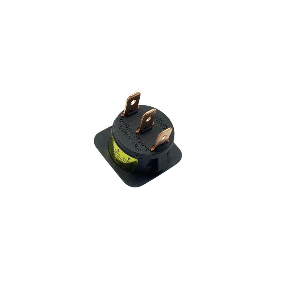 TUŞLU ANAHTAR KARE ÇERÇEVE NOKTA IŞIKLI (3 FİŞ) (ON-OFF) (25A 12V DC) (20 MM)