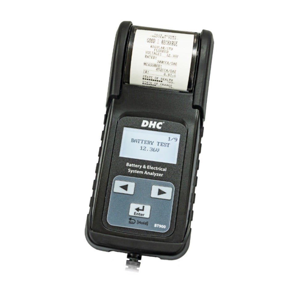 12V-24V AKÜ TEST CİHAZI (DİJİTAL-YAZICILI) (40 EN-2100 EN) TAIWAN