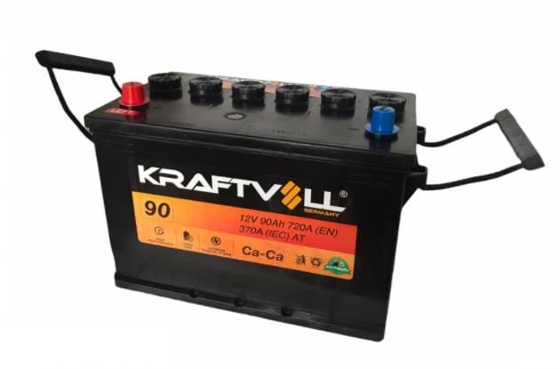 KRAFTVOLL 12V 90 AH AKÜ 720 A (EN) (323*176*232) (TERS)