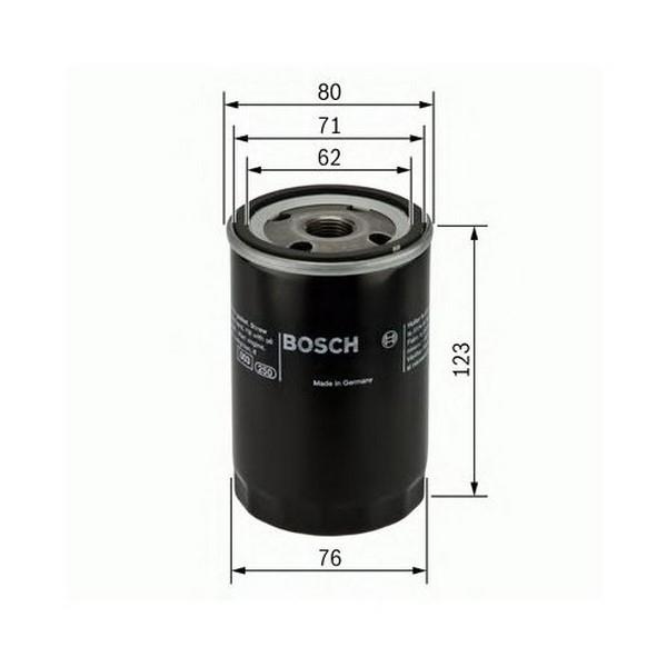 BOSCH YAĞ FİLTRESİ AUDI-SEAT-SKODA-VW