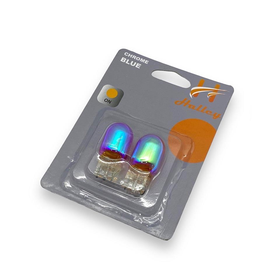 HALLEY 12V 93 AMPUL DİPSİZ T20 21W BLUE DİADEM SARI (2 AD) ITALY