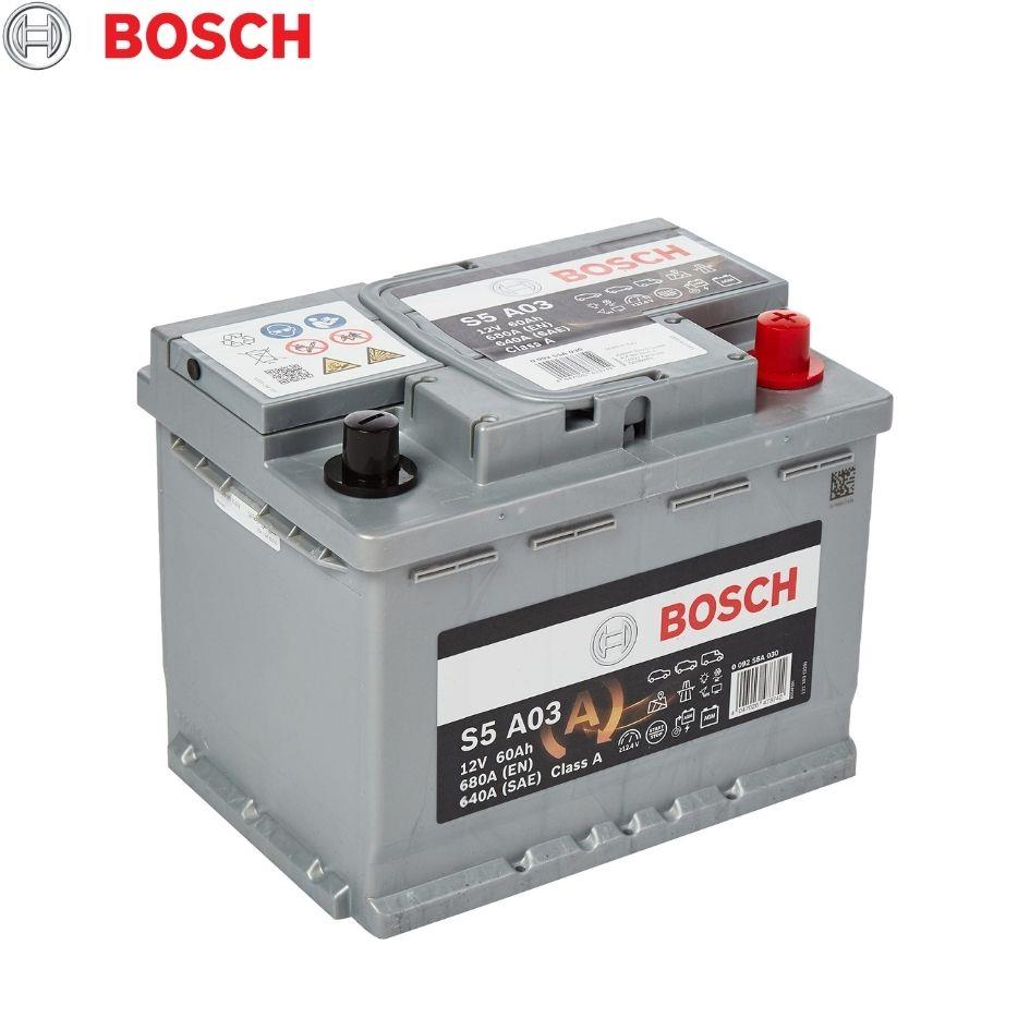 BOSCH 12V 60 AH AKÜ AGM 680 A (EN) (START-STOP) (S5 A03) (242*175*190)