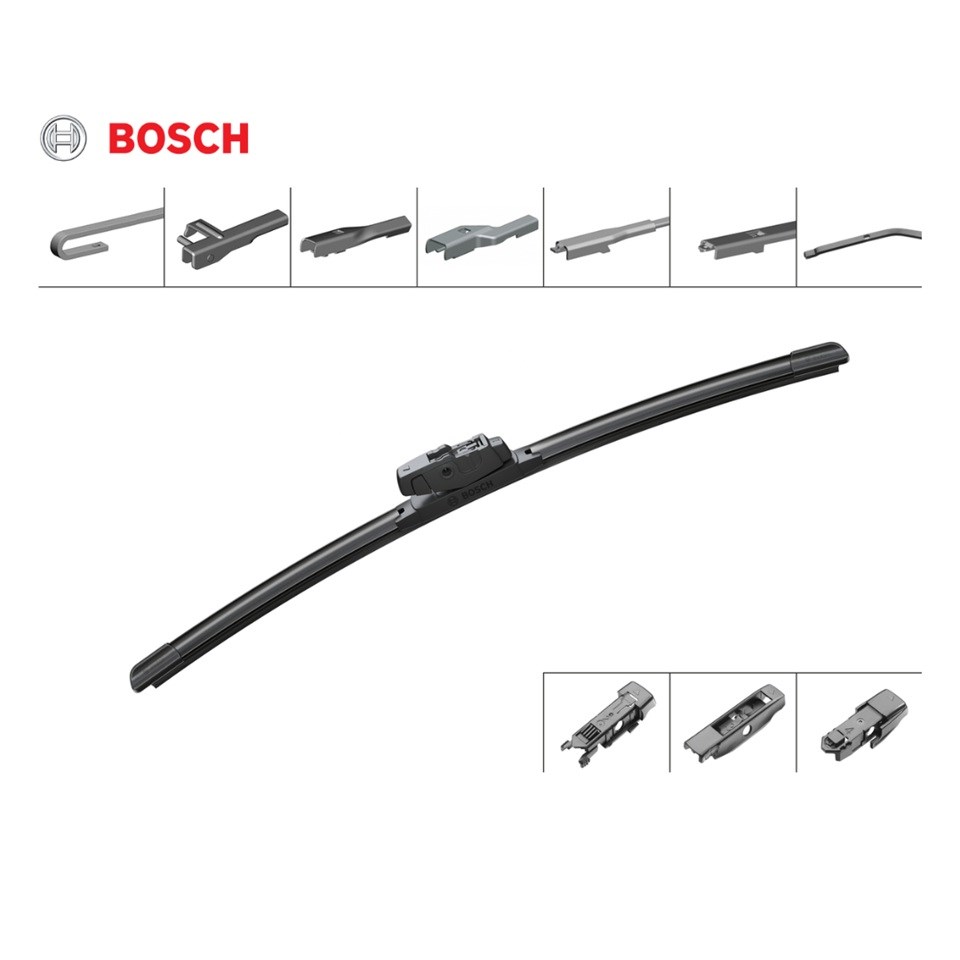 BOSCH SİLECEK SÜPÜRGESİ 450 MM FLATWIPER (4 APARATLI) (AE450) UNIVERSAL