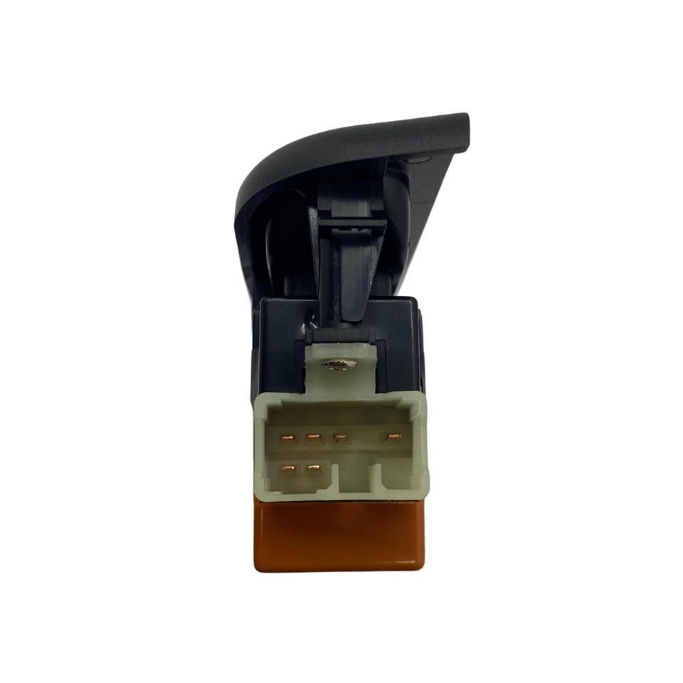 CAM ANAHTARI ÇİFTLİ SİYAH (6 FİŞ) (SOL KAPI) ISUZU CHAMPION