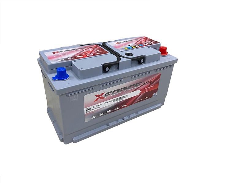 XFORCE 12V 100 AH AKÜ 770 A (EN) (353*175*190)