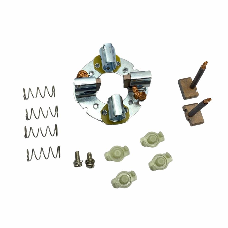 12V MARŞ KÖMÜR YUVASI ISKRA TİPİ (4 KÖMÜRLÜ SET) ERKUNT-HİDROMEK-JCB-MF