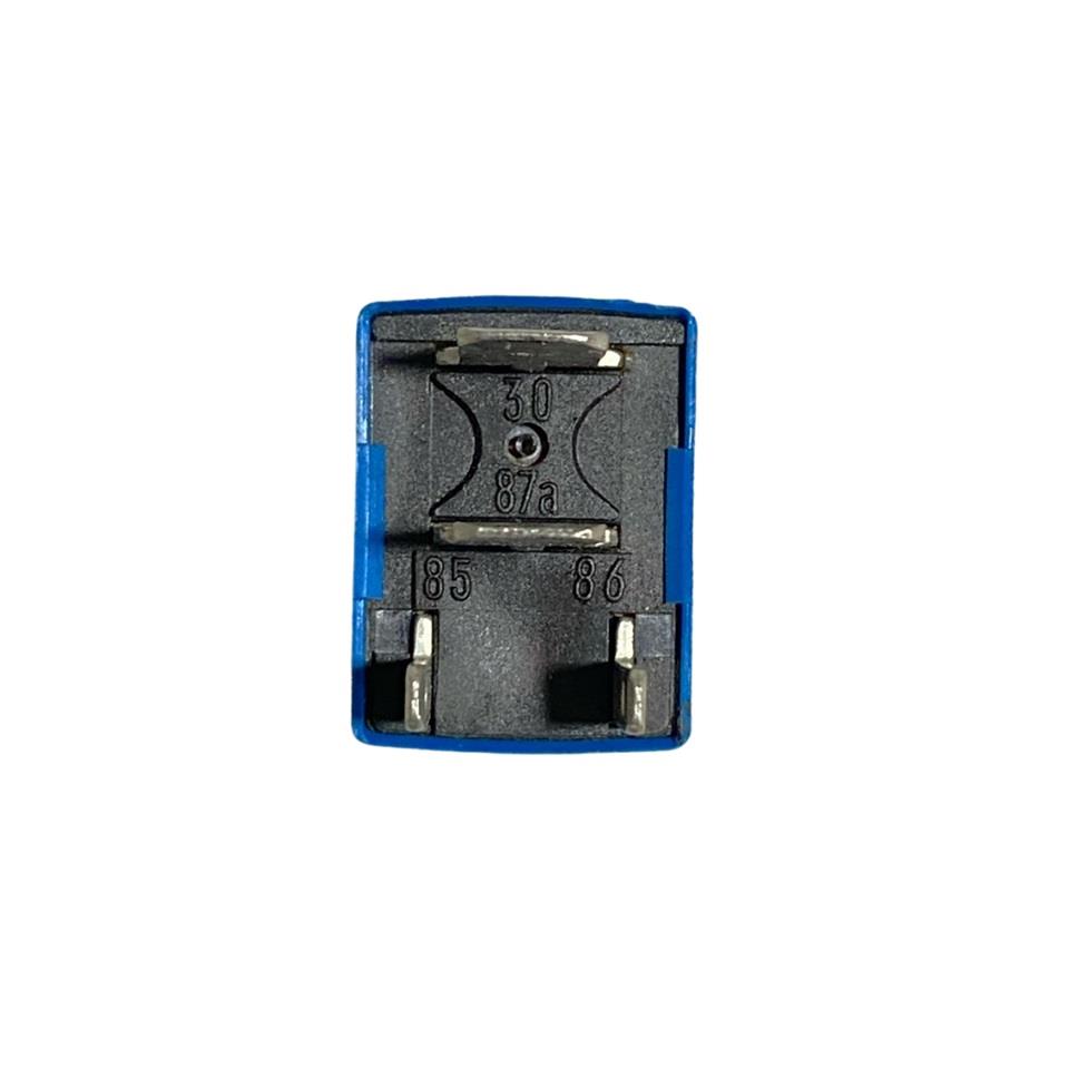 12V RÖLE 4 UÇLU MİKRO (MAVİ) (30-85-86-87a) OEM