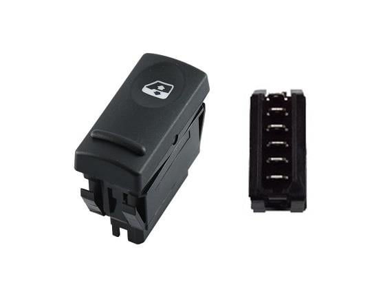 CAM ANAHTARI (6 FİŞ) RENAULT R19 (SAĞ KAPI)