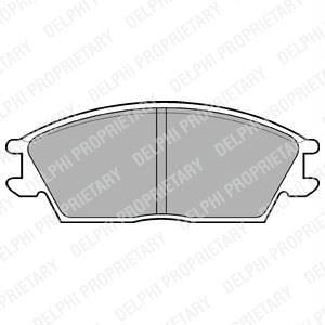 DELPHI ÖN FREN BALATASI HYUNDAI ACCENT 1.3/1.5 (1994-2000)