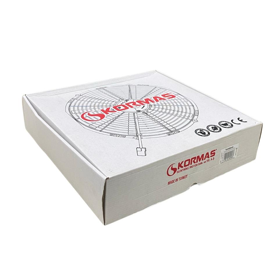 KORMAS 24V FAN MOTORU EMİCİ AKSİYEL 12 