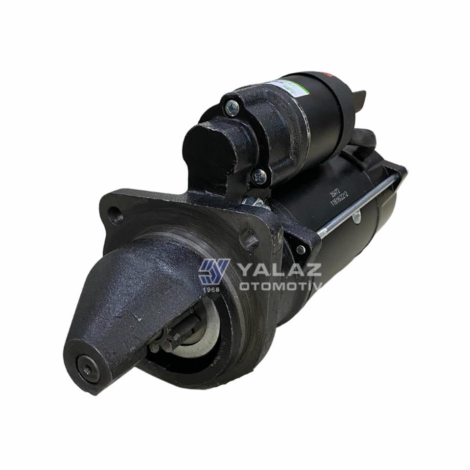 12V MARŞ MOTORU ISKRA TİPİ 9 DİŞ 4 KW YM DODGE PD250-FORD CARGO-KHD-LINDE-MAGIRUS DEUTZ