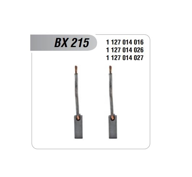 24V ALTERNATÖR KÖMÜRÜ BOSCH TİPİ (5*8*24.2 MM) (2 AD) MAN-MERCEDES