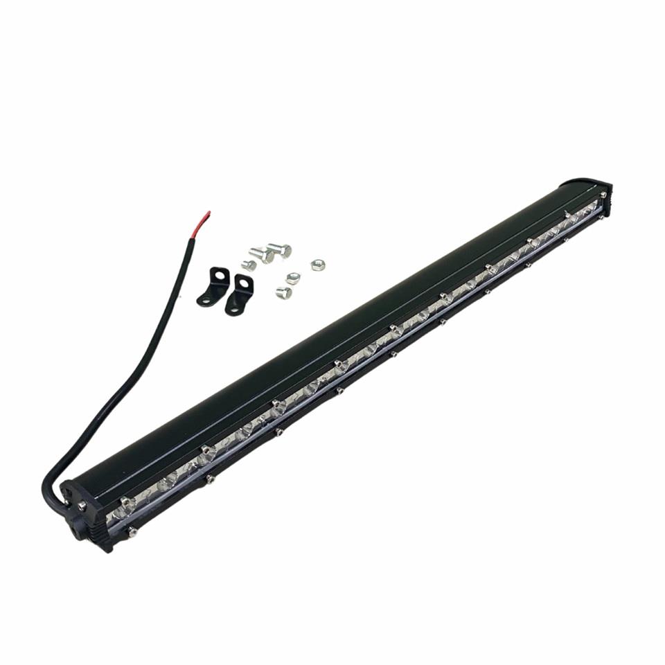 12V-24V LED BAR OFF-ROAD (18 X 3W ) TEK SIRA İNCE DÜZ (490 MM)