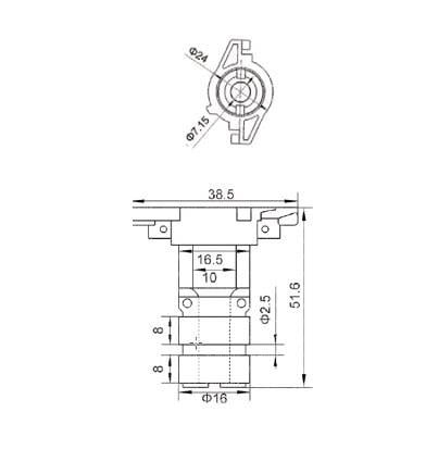 SEG ALTERNATÖR ROTOR BAKIRI BOSCH TİPİ (İÇTEN SOĞUTMALI) (70 A -140 A) OEM