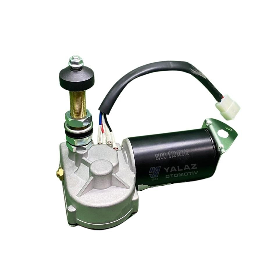 24V SİLECEK MOTORU TEK MİLLİ 90° KABİN KOMATSU İŞ MAKİNASI-MITSUBISHI İŞ MAKİNASI
