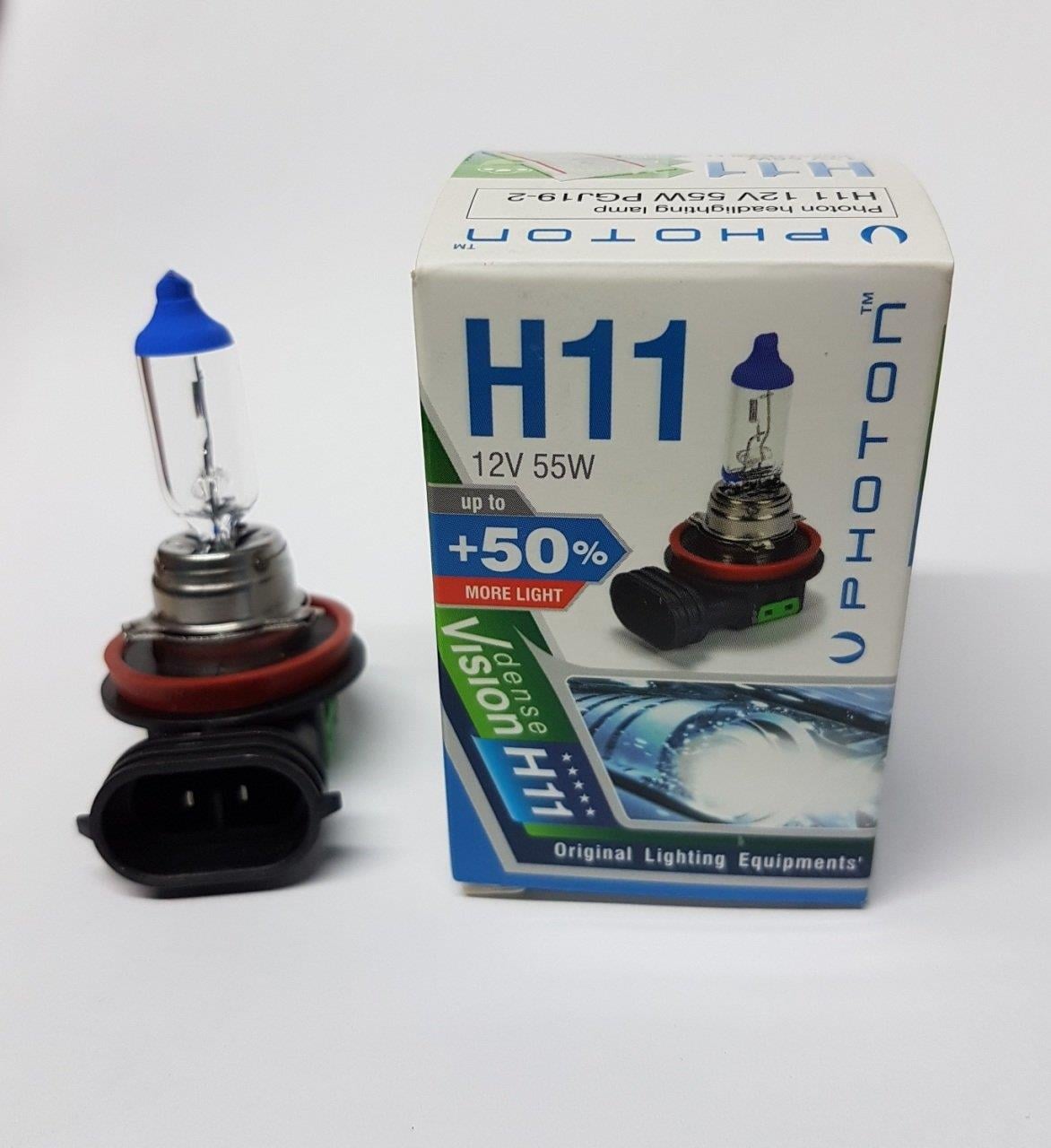 PHOTON 12V H11 AMPUL 55W +%30 FAZLA IŞIK LONG LIFE