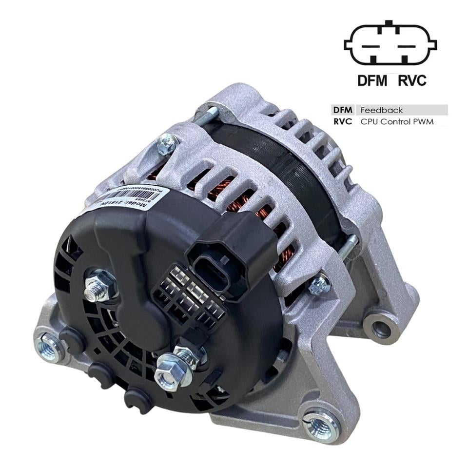 12V ALTERNATÖR DİNAMO DELCO TİPİ 100 A (SOKETLİ 2 FİŞ) (DFM RCV) CHEVROLET-OPEL ASTRA J/INSIGNIA-VW