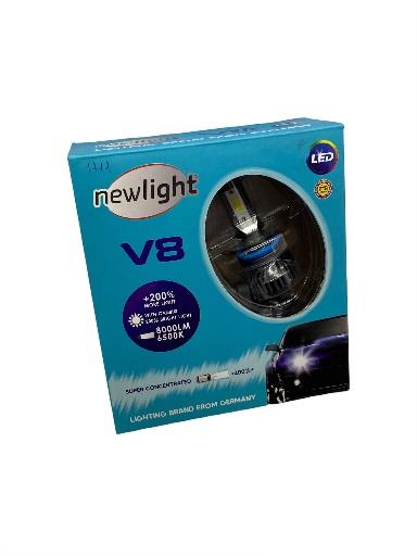 NEWLIGHT 8V-32V H11 DOB LED XENON FAR AMPUL SETİ 6500K 8000 LÜMEN