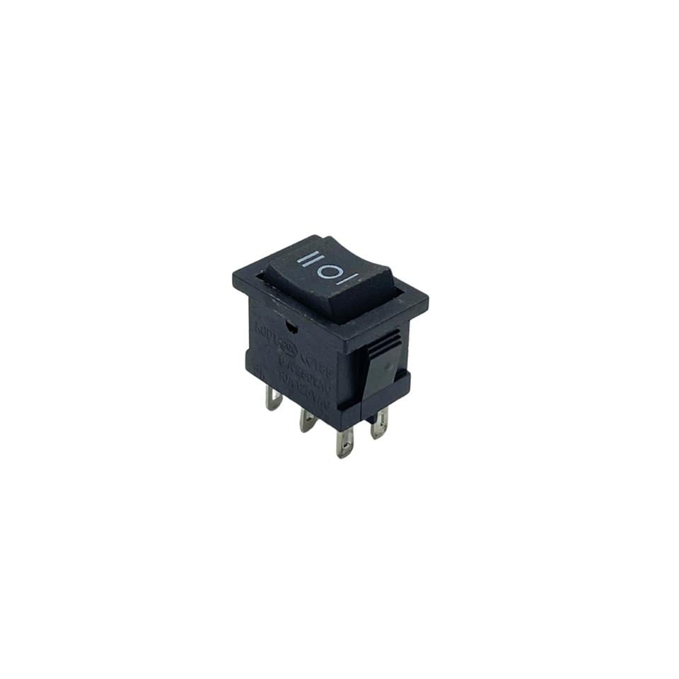TUŞLU ANAHTAR MİNİ (6 FİŞ) (ON-OFF-ON) (6A 250V / 10A 125V AC)