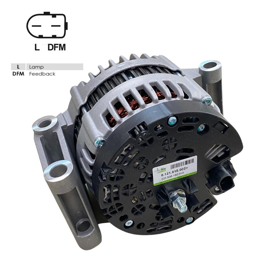 12V ALTERNATÖR DİNAMO BOSCH TİPİ 150 A (L-DFM) CITROEN-FIAT-FORD-PEUGEOT 2006 >