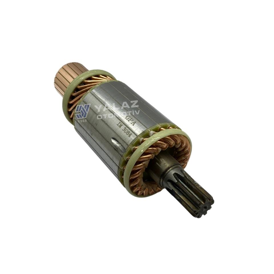 24V MARŞ KOLLEKTÖRÜ NIKKO TİPİ 9 DİŞ 7.5 KW (DIŞTAN SAPLAMA) KOMATSU 