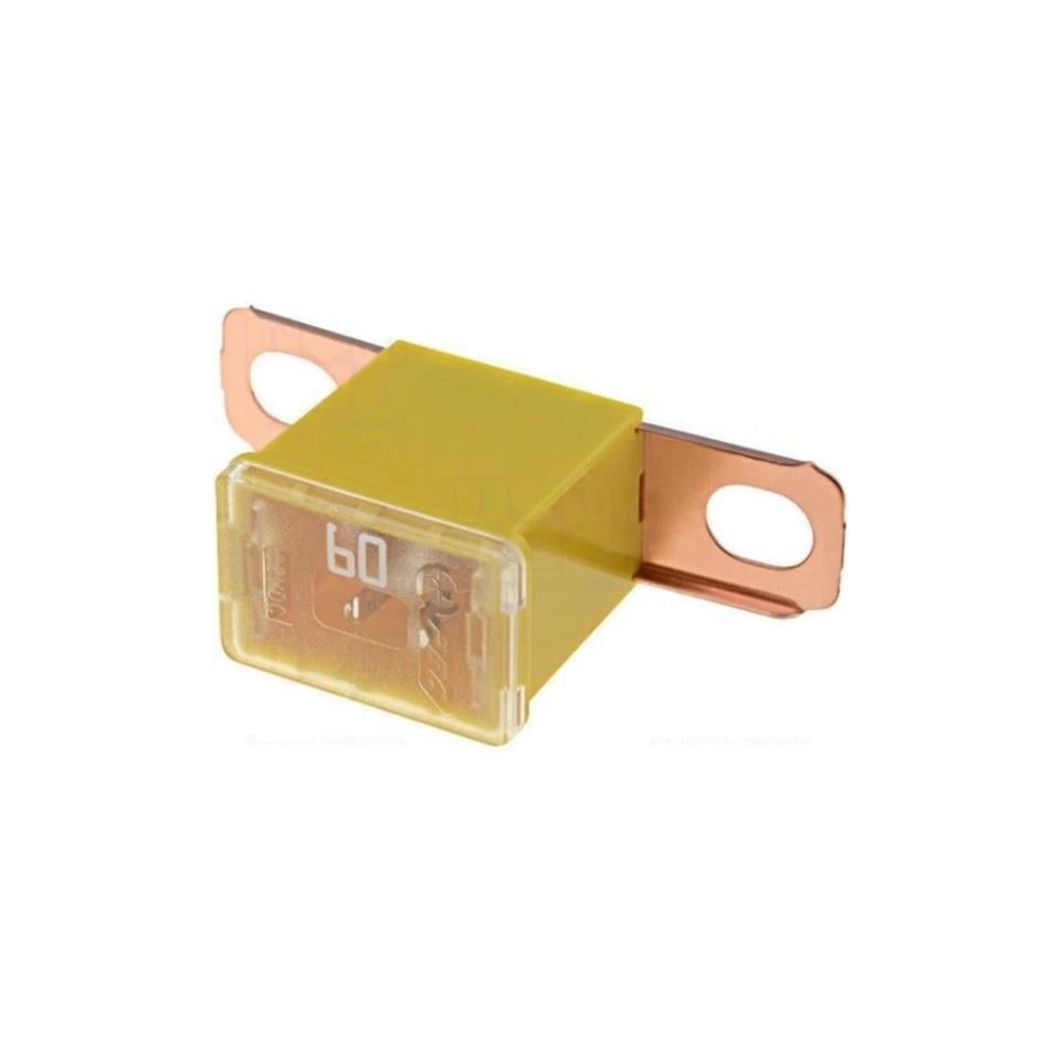 MTA YAN AYAKLI SİGORTA (KISA AYAK 48 MM) SARI 60 A (48*22 MM)