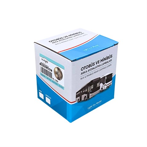 GERİ VİTES LAMBASI DUYLU (YUVARLAK 95 MM) OTOKAR-MİNİBÜS-OTOBÜS