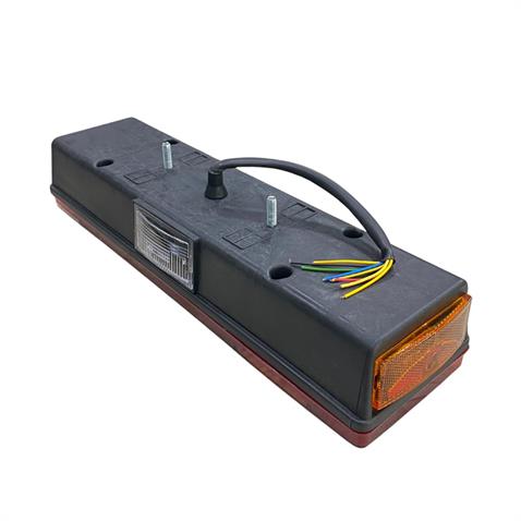 STOP LAMBASI 7-FONKSİYONLU KABLOLU PLAKALI SOL