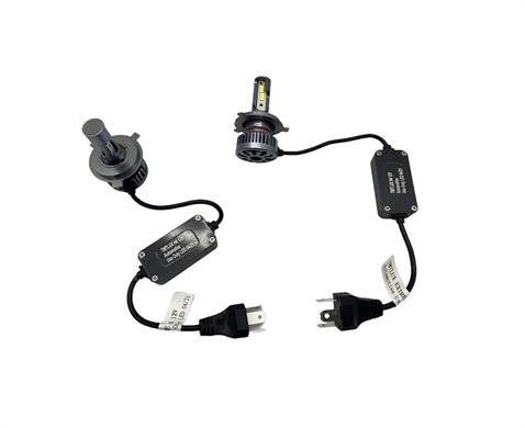 T.M.T 12V H4 CSP LED XENON FAR AMPUL SETİ 6500K 8000 LÜMEN CANBUS