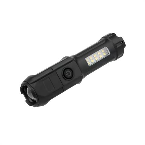 EL FENERİ COB LED (4 FONKSİYONLU-ZOOMLU) (USB ŞARJLI) (POWERBANK ÖZELİKLİ) (130*35 MM)