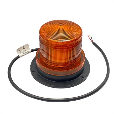 12V-24V ÇAKAR TEPE LAMBA LEDLİ MIKNATISLI KABLOLU SARI (128*110 MM)