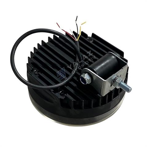 12V-24V LED LAMBA OFF-ROAD YUVARLAK (182*69 MM) (SİYAH) LEDLİ SARI-BEYAZ