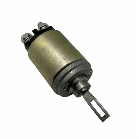 ZM 12V MARŞ OTOMATİĞİ BOSCH TİPİ EM (2 DELİK) (FLANŞLI-UZUN PİSTON) (İNCE GÖVDE TİPİ)