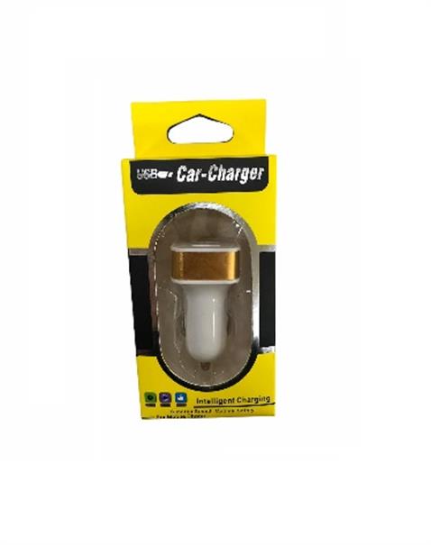 12V-24V TELEFON ŞARJ CİHAZI 2.1 A/1 A (ÇAKMAK GİRİŞLİ) (2 X USB GİRİŞLİ) GOLD