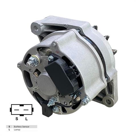 12V ALTERNATÖR DİNAMO BOSCH TİPİ 120 A (S L) BMC DEV FATİH-İŞ MAKİNASI-MERCEDES-THERMOKING-YANMAR