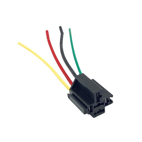 RÖLE SOKETİ (RÖLE YUVASI) (4 UÇLU/5 UÇLU 70 A) (2 UÇ KÜÇÜK / 3 UC BÜYÜK) (6.3 MM / 9.5 MM)