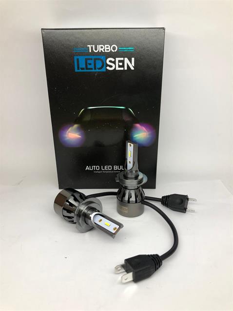 12V H4 CSP LED XENON FAR AMPUL SETİ 6000K 8000 LÜMEN